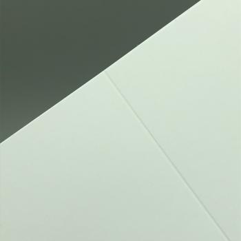 Karte A6 Papier Grußkarten weiß Mittelfalz
